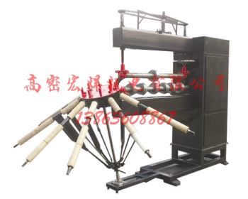 水塔自制封頭撇邊機